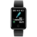 Фитнес-трекер DENN Fit 2, черный / черный